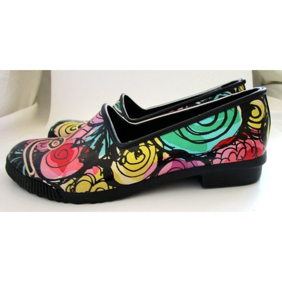 Cougar Women's "Love" Hand Crafted Rubber Slip on Shoes - Waterproof Size 8 - Picture 13 of 15